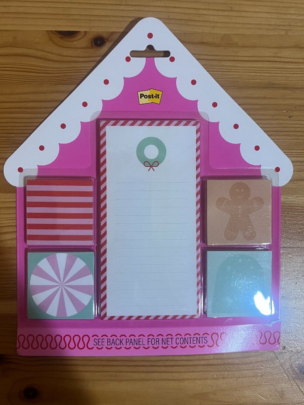 Post-it Jingle Sticky Notes, Christmas Gift Set, Assorted Sizes, 5 Holiday Theme